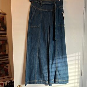 Anthropologie wide leg jeans NWT size 25